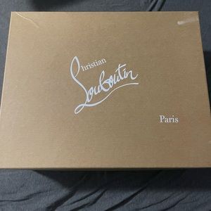 Christian Louboutin zipper ankle bootie